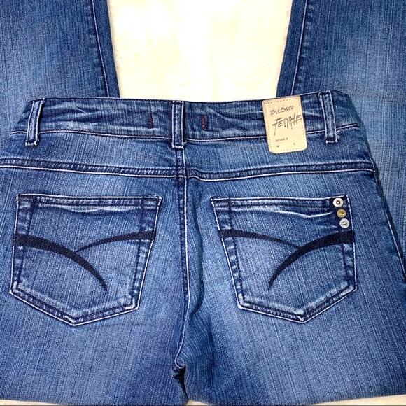 Pit Stop Jeans Distressed light Wash Skinny Jean Size 28 - Picture 5 of 12